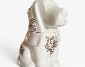 Pioneer Woman Agatha Stoneware Charlie Cookie Jar, 11"