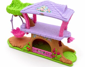 Fisher Price Little People 1009 Princess Fairy Treehouse - Tree House Only - Missing Flag P5845