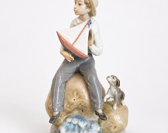 Sea Fever - No Box Children Playing by Lladro