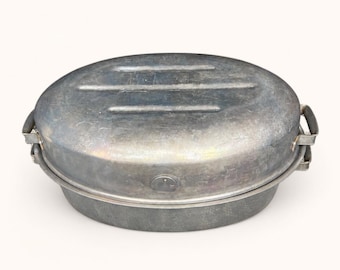 Vintage 1960's Vita Craft Aluminum Roasting Pan 17"