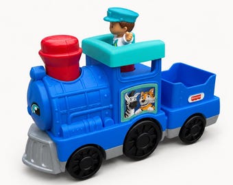 Fisher Price Little People Animal Train Push - Along Musical Toy