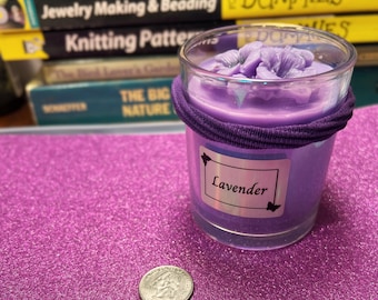 Lavender Scent Flameless Container Candle