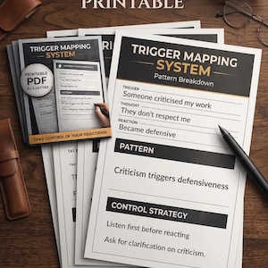 Die Stoische Karte: Ein CBT Übungsbuch für die emotionale Kontrolle von Männern