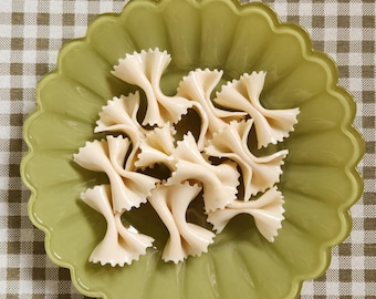 Bowtie Pasta - Handcrafted Food Sculpture for PLATE WALL DECOR