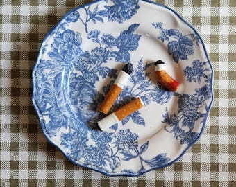 Set of 3 Cigarettes - Handcrafted Food Sculpture for PLATE WALL DECOR
