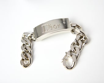 Vintage DIOR Gourmette Lip Gloss Bracelet from Early 2000s, Unused in Box
