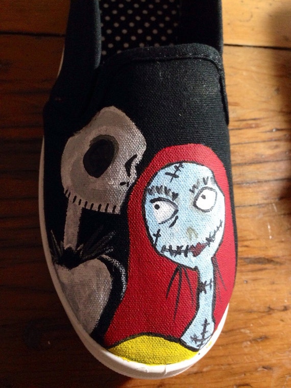 nightmare before christmas slip ons