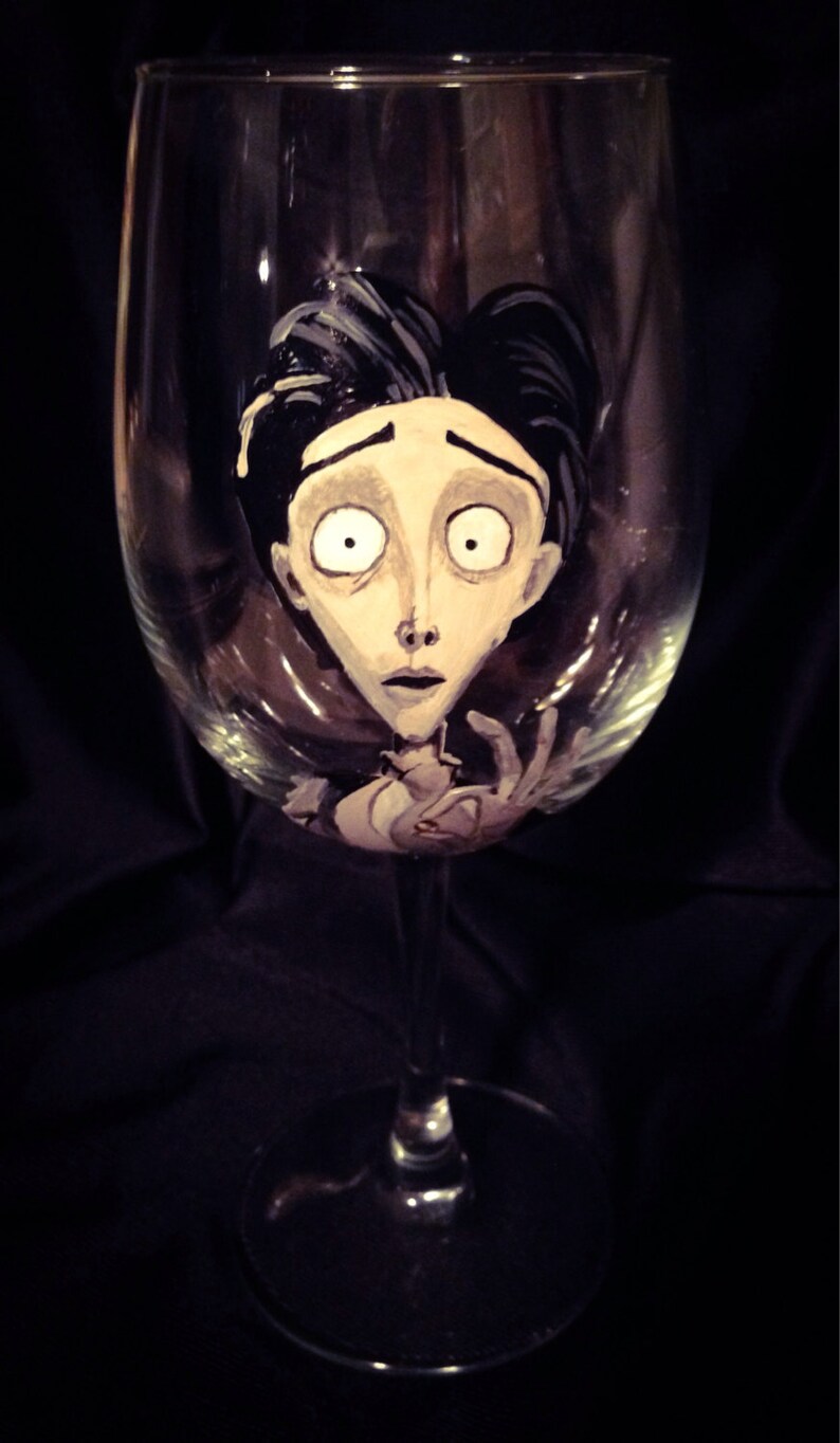 Corpse Bride wine glasses set of 2 image 2