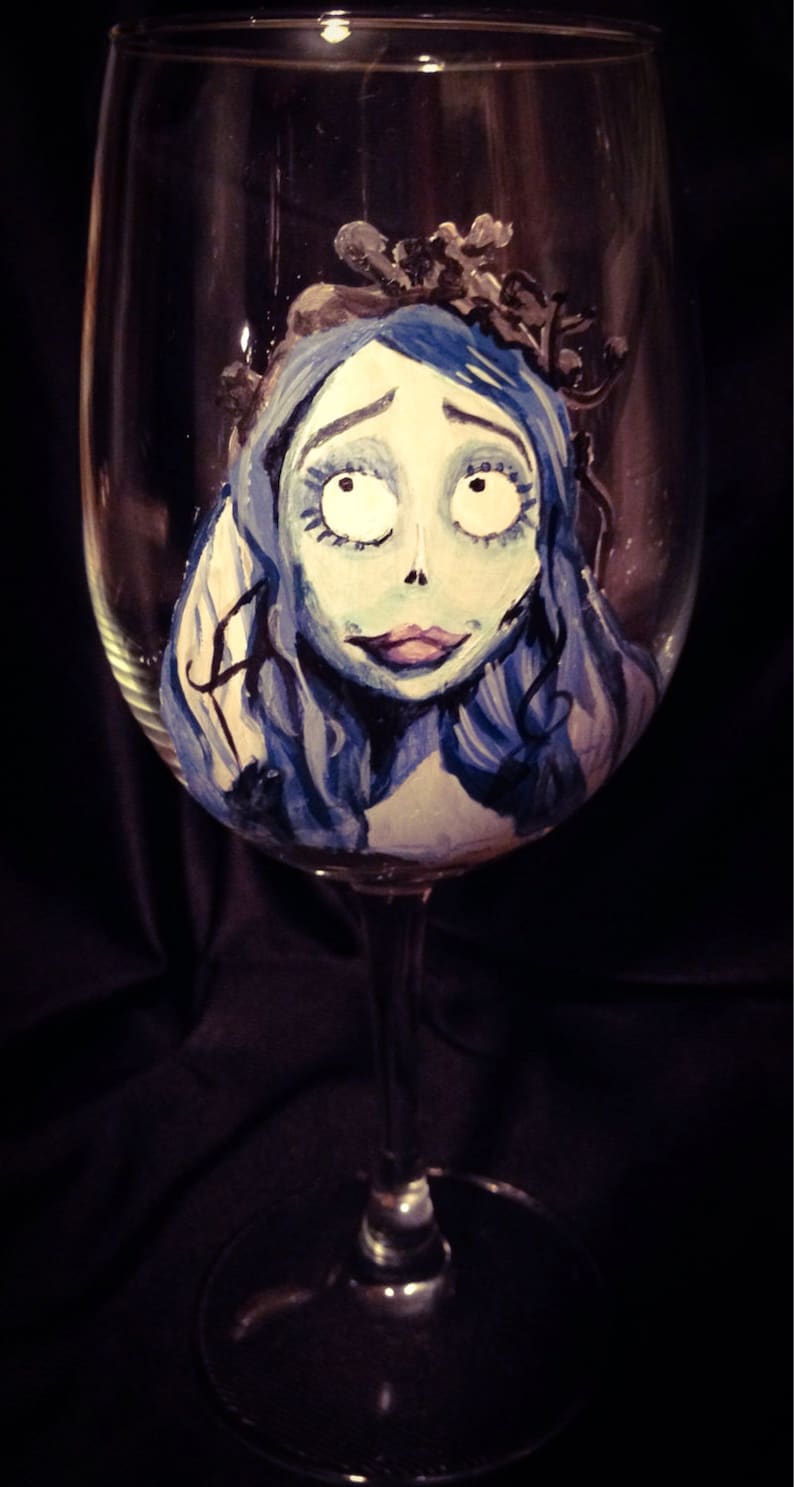 Corpse Bride wine glasses set of 2 image 5