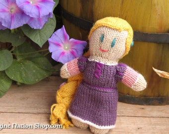 Princess Doll Rapunzel, Tangled Ready To Ship Disney Toy Inspired Natural Materials Baby Toy