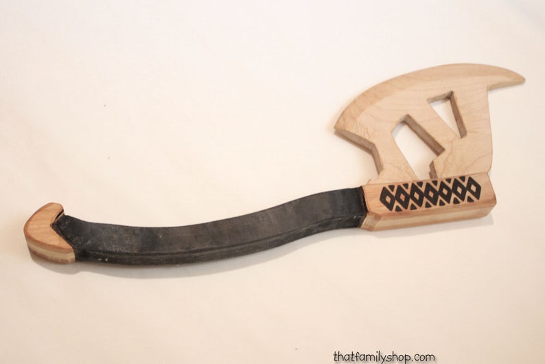 Gimli's Throwing Axe Lord of the Rings Wooden Replica Boys Etsy