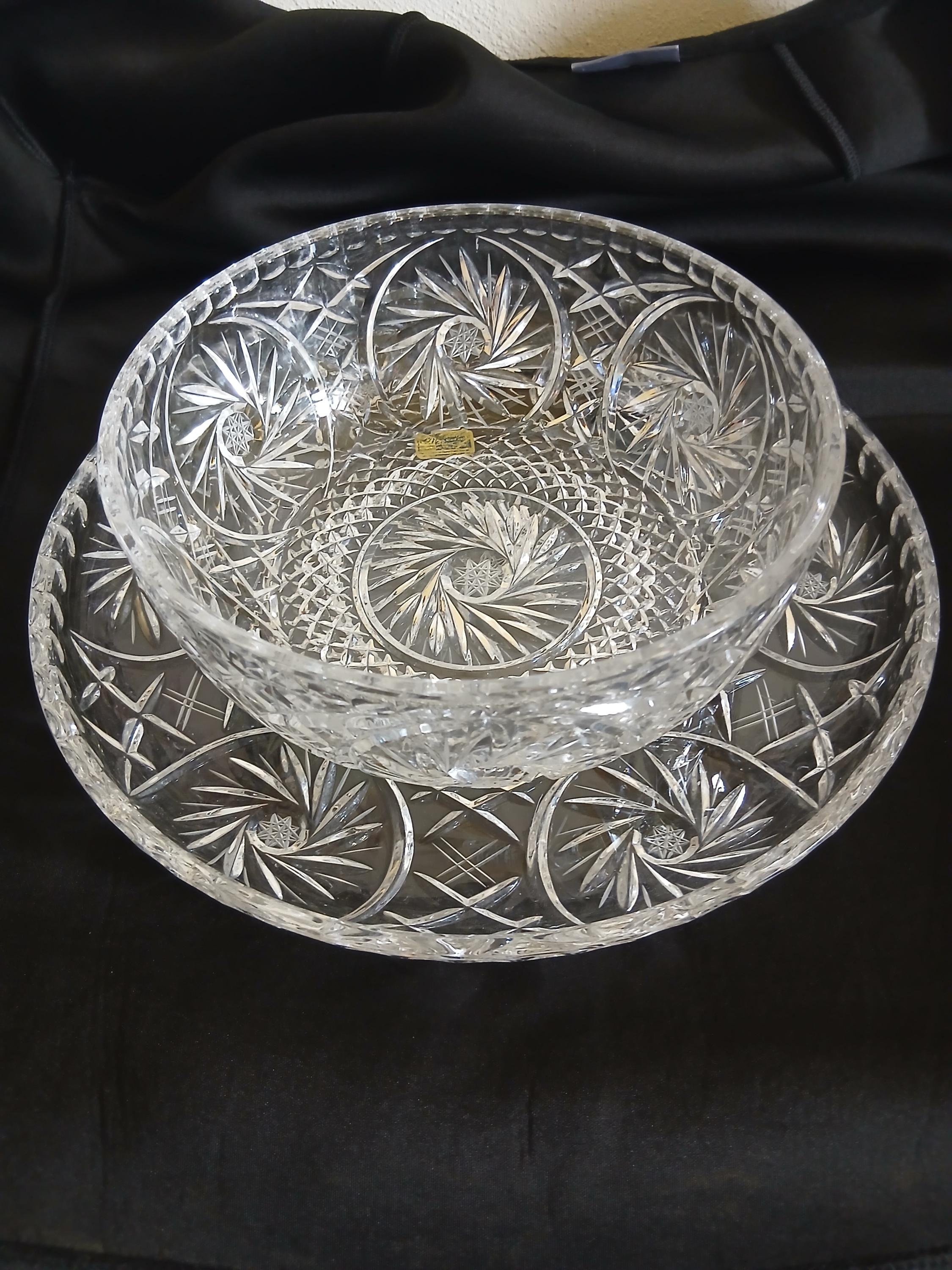 Bohemia crystal bowl - Etsy 日本