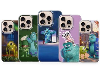 Monsters University Phone Case Sulley Campus Cover for iPhone 18Pro, 17, 16e, 15, 14, 13, 12, Samsung S26, S25, A17, A57, Pixel 11, 10, 9A