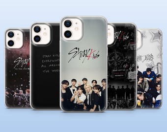 Stray Kids Phone Case K-POP Music Korean Cover for iPhone 18Pro, 17, 17Pro, 16e, 15, 14, 13, Samsung S26, S25, A17, A57, Pixel 11, 10, 9A