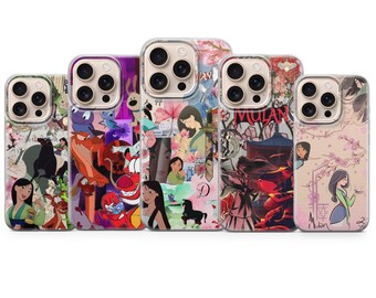 Mulan Phone Case Warrior Spirit Chinese Legend Cover for iPhone 18Pro, 17, 16e, 15, 14, 13, 12, Samsung S26, S25, A17, A57, Pixel 11, 10, 9A