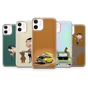 Mr. Bean Phone Case Comedy Legend Nostalgic Cover for iPhone 17, 17Pro, 16e, 15, 14, 13, 12, Samsung S26, S25, A17, A57, Pixel 10Pro, 9