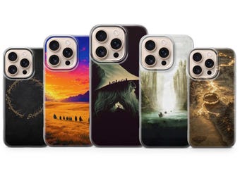 Lord Of The Rings Phone Case Middle Earth Fantasy Cover for iPhone 17, 17Pro, 16e, 15, 14, 13, 12, Samsung S26, S25, A17, A57, Pixel 10, 9A