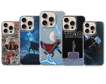 Thor Phone Case God Of Thunder Asgard Warrior Cover for iPhone 18Pro, 17, 16e, 15, 14, 13, 12, Samsung S26, S25, A17, A57, Pixel 11, 10, 9A