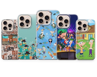 Phineas And Ferb Phone Case Summer Disney Fun Cover for iPhone 18Pro, 17, 16e, 15, 14, 13, 12, Samsung S26, S25, A17, A57, Pixel 11, 10, 9A