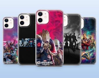 Guardians Phone Case Cosmic Marvel Adventure Cover for iPhone 18Pro, 17, 17Pro, 16e, 15, 14, 13, Samsung S26, S25, A17, A57, Pixel 11, 10, 9