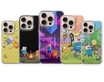 Adventure Time Phone Case Finn And Jake Fantasy Cover for iPhone 17, 17Pro, 16e, 15, 14, 13, 12, Samsung S26, S25, A17, A57, Pixel 10Pro, 9A