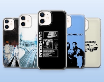 Radioheads Phone Case Rock Indie Music Cover for iPhone 18Pro, 17, 17Pro, 16e, 15, 14, 13, Samsung S26, S25, A17, A57, Pixel 11, 10, 9A, 8