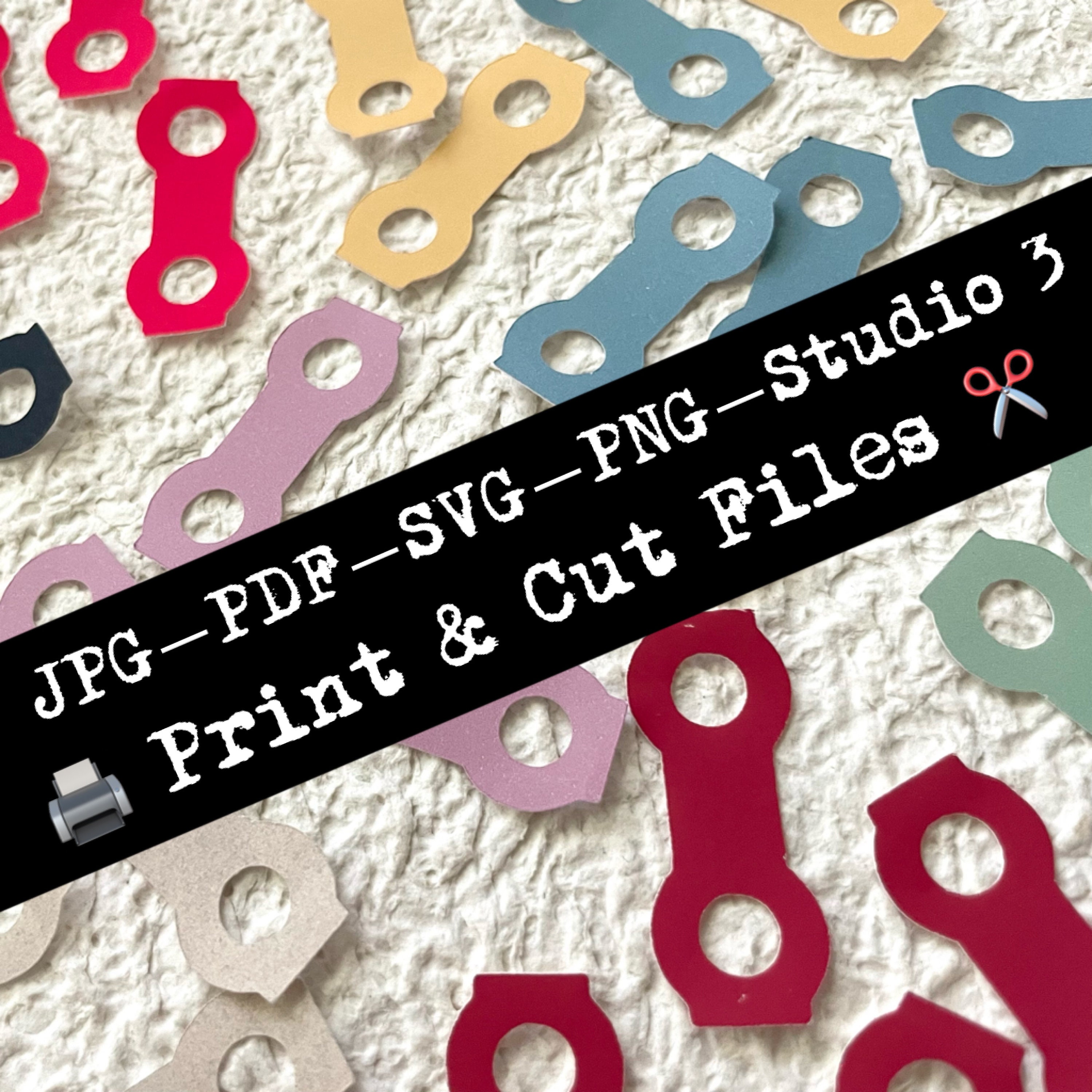 CONFETTI HOLE REINFORCEMENT Printable Planner Stickers / Foil Ready /  Functional / Erin Condren 
