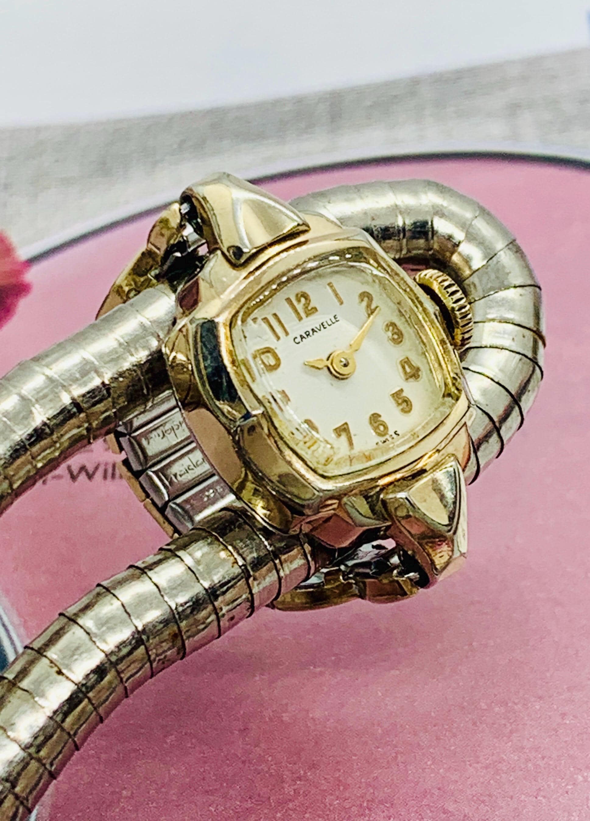 Gold Caravelle Watch - Etsy