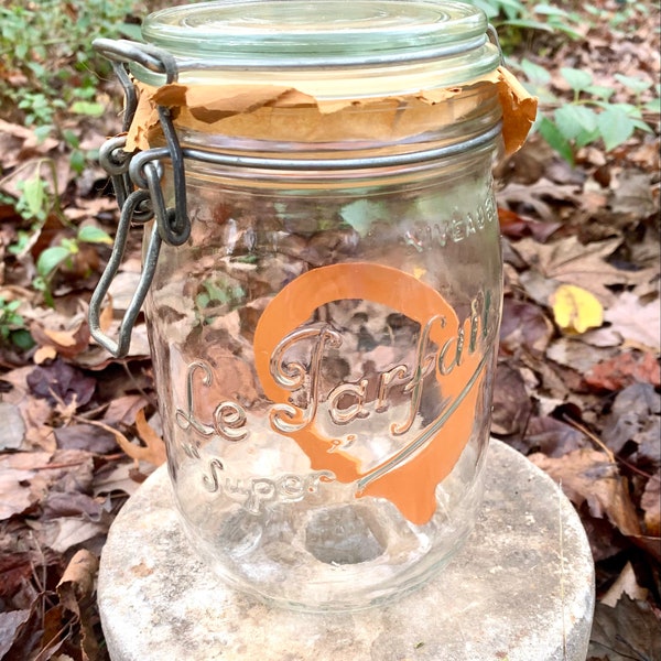 French Canning Jar Etsy