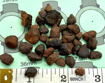 Piedra imán de 20 gramos, magnetita natural en bruto de Carolina del Norte, ideal para sanación, educación y decoración.