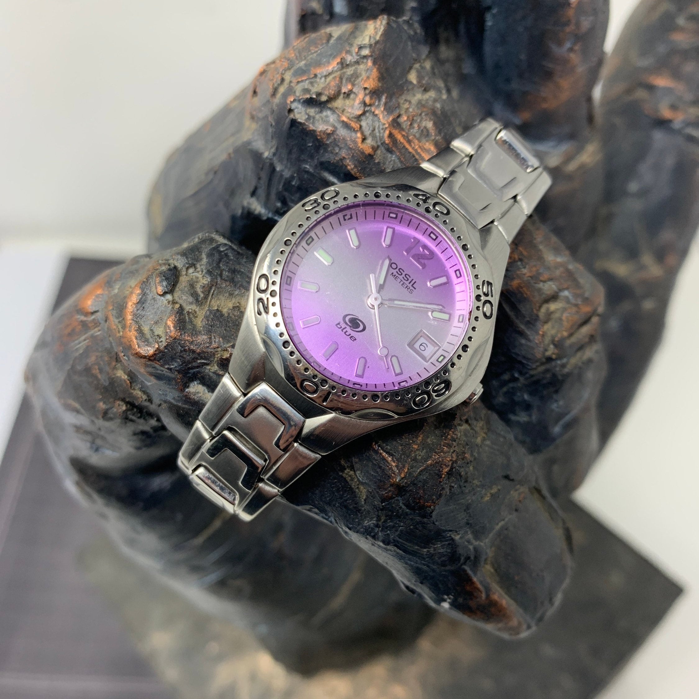 Fossil blue am 3520 discount