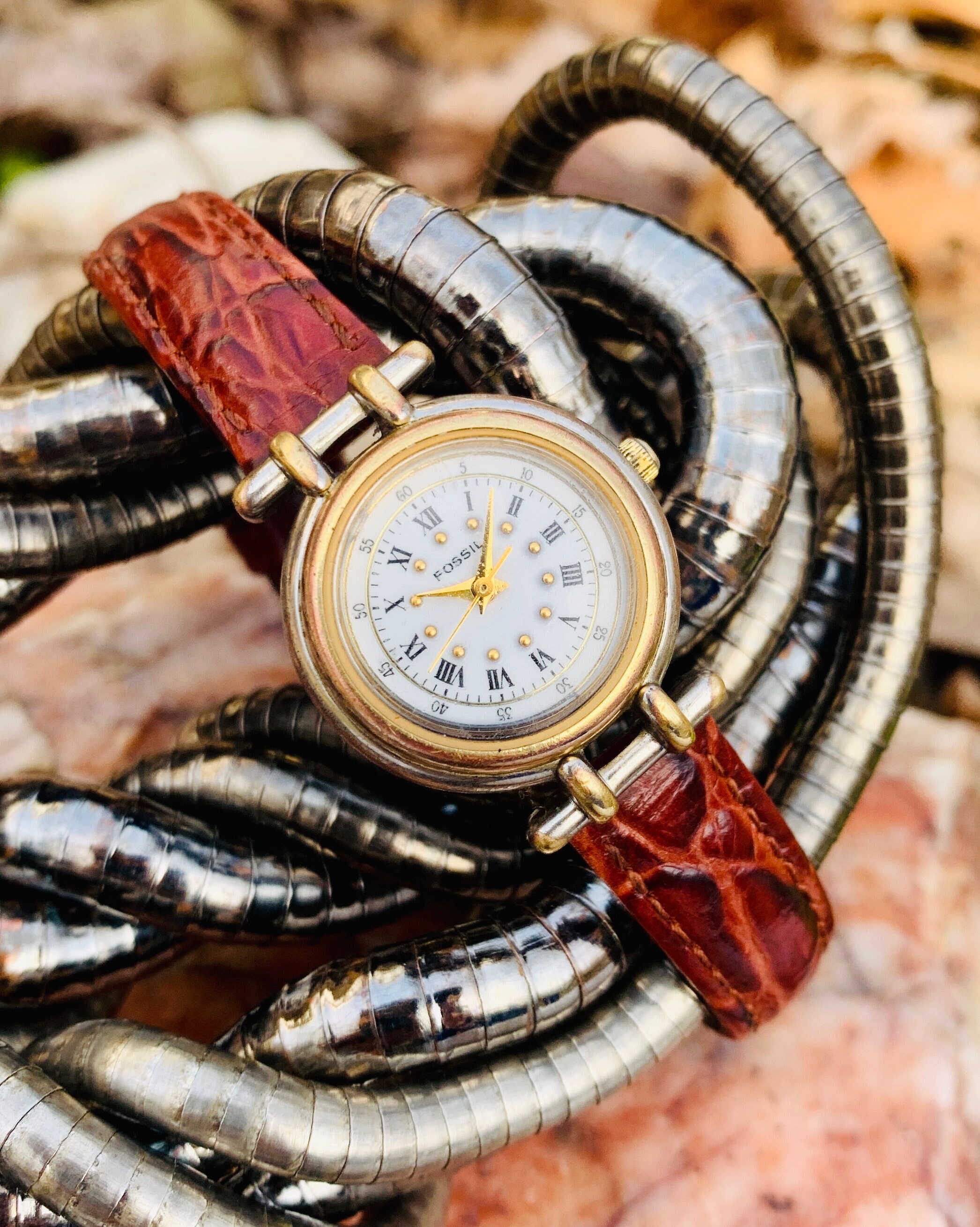 Reloj fossil numeros romanos new arrivals