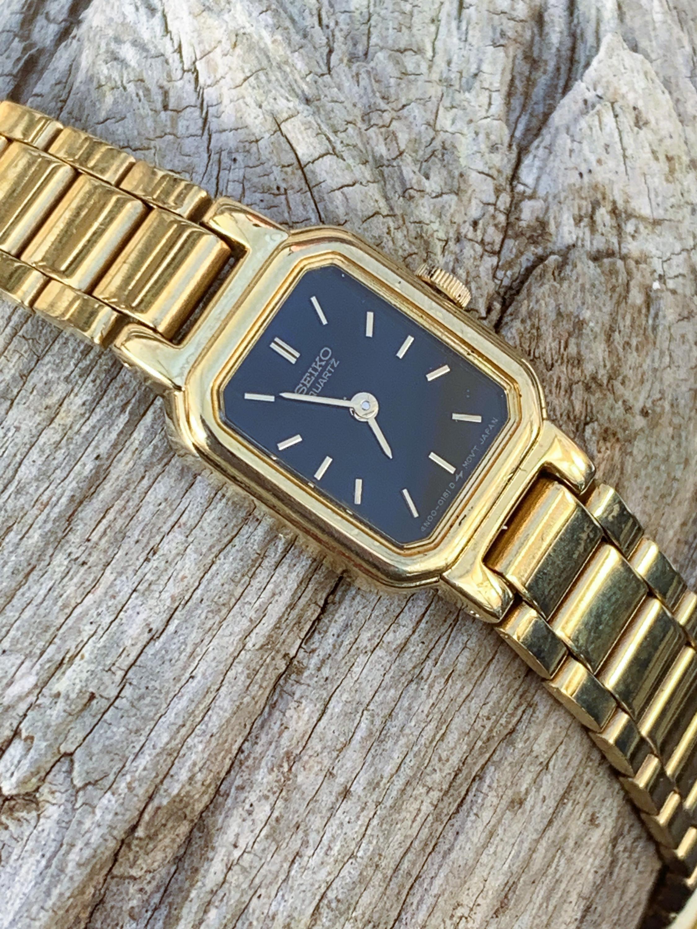 Vintage Womans Seiko Tank - Etsy Vintage Womans Seiko Tank - Etsy