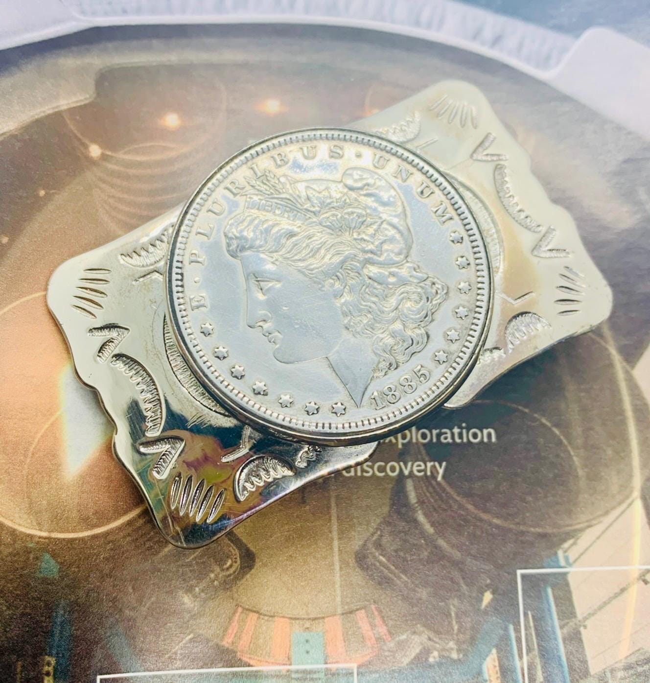 1885 O Gem Bu Silver Morgan Dollar Uncirculated 81 - Foto 5