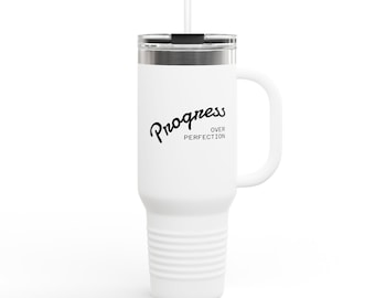 Resemugg "Progress Over Perfection" 125 g | Isolerad mugg