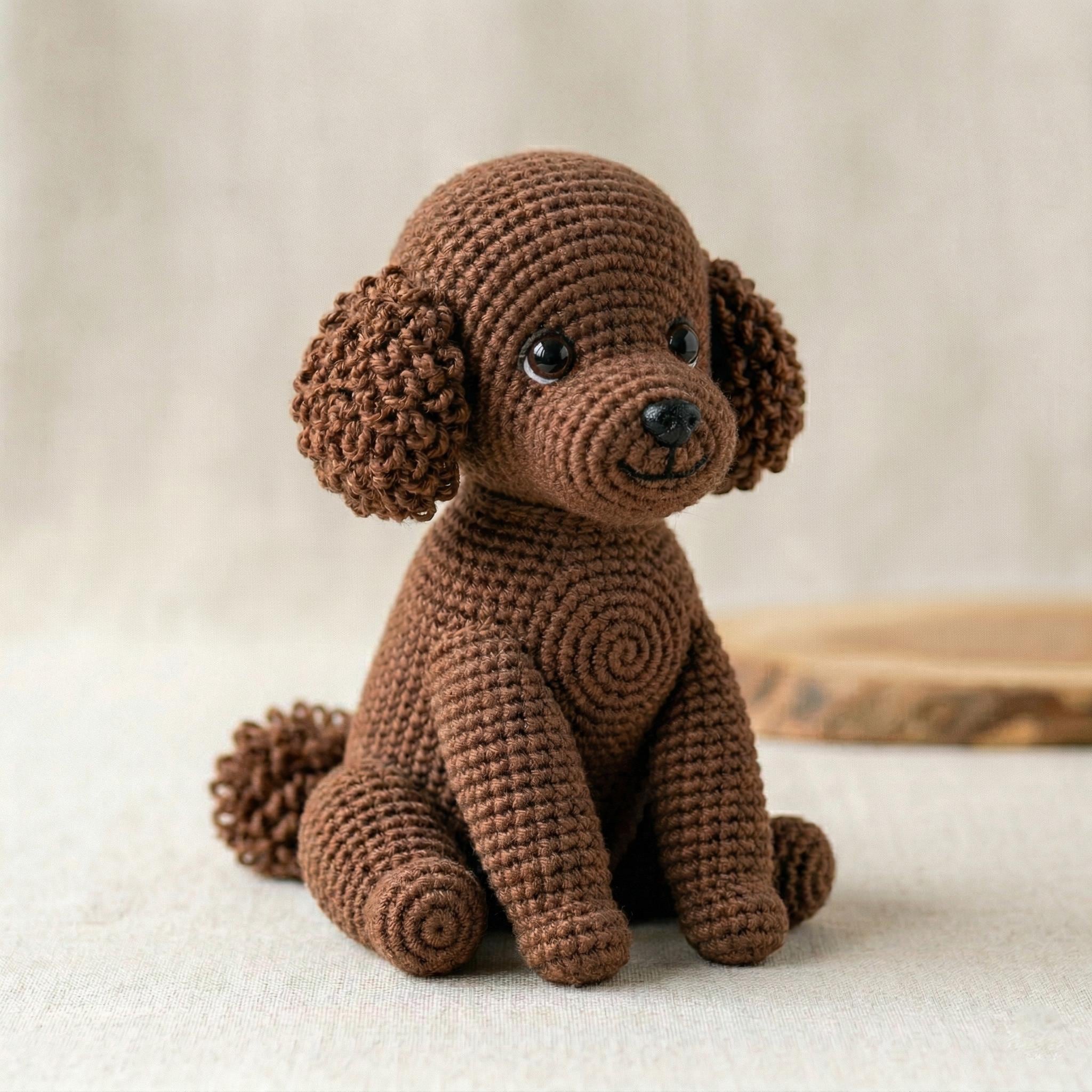 30 Poodle Crochet Patterns to Stitch Adorable Dogs, Toys, and Textured Amigurumi 25 Realistic Poodle Crochet Pattern Amigurumi