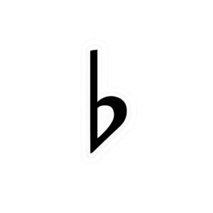 Music Note Vinyl Sticker | Kiss-Cut Symbol Sticker