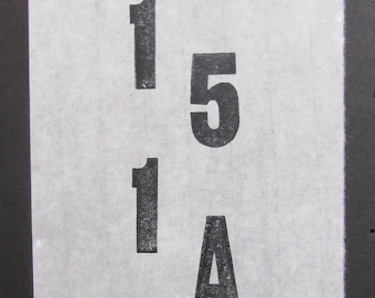 Ichi-go Ichi-e modernistische houtsnede Houtsnede gravure Moku Hanga Japanse Washi gesigneerd Clark