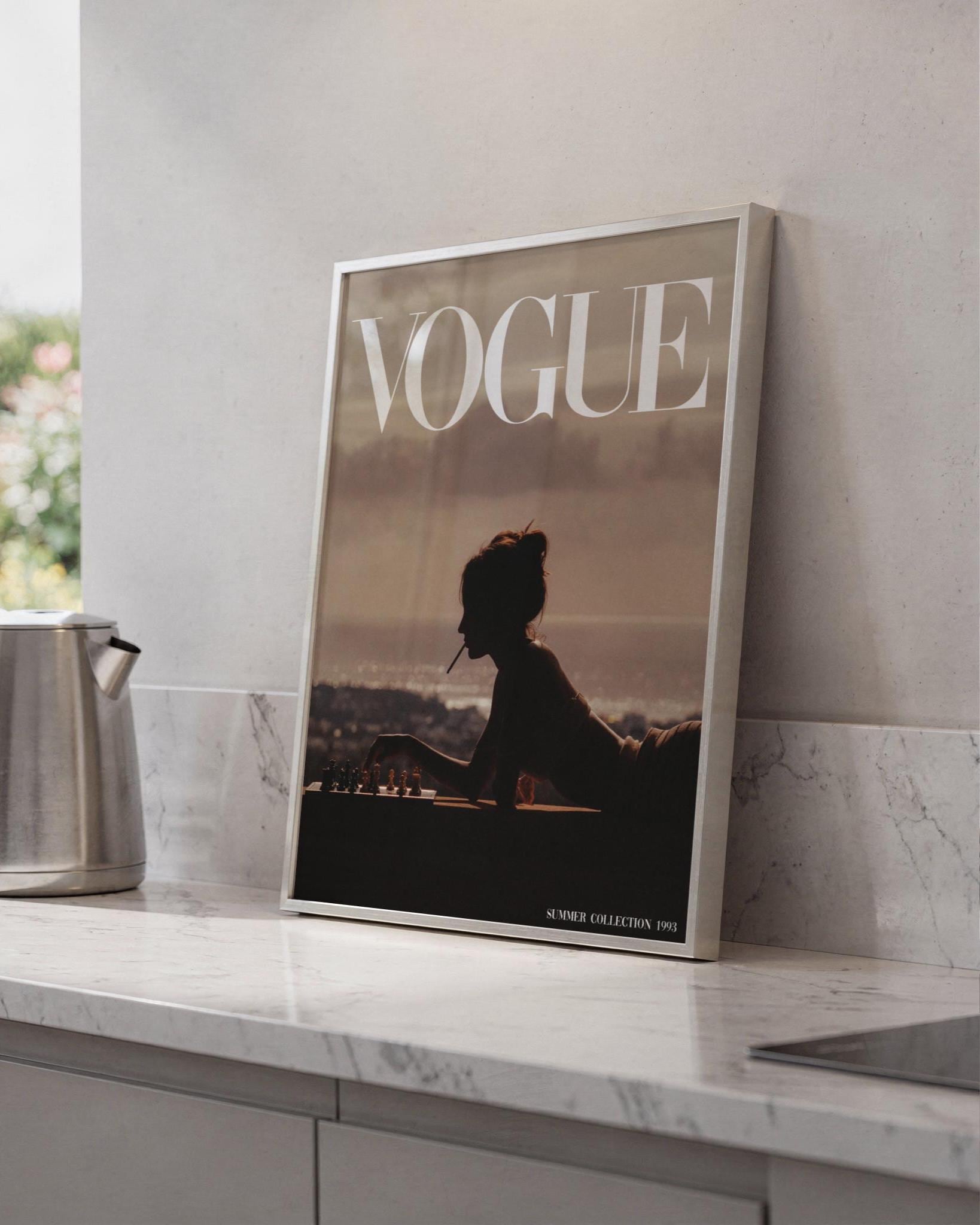Vintage Vogue Wall Art - Etsy