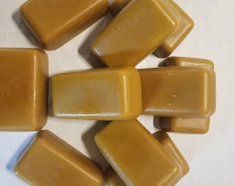 10 1-Pound Blocks of Pure USA Triple Filtered Natural Beeswax