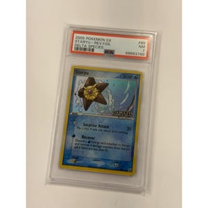 Pokémon Tcg Staryu Stamped EX Delta Species 85/113 Reverse Holo Psa 7 Card
