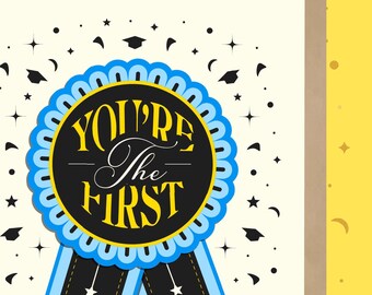 First Generation Graduation Card - Pack of 10 Blank Cards