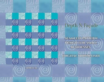 Spiritual Abstract Seamless Pattern Design (Digital Download)