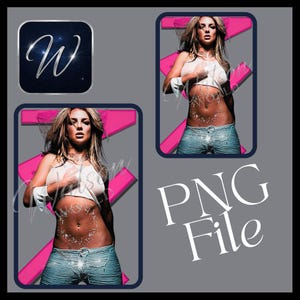 Britney Spears 90-tals Pop Princess Graphic T-shirt – Y2K Nostalgi T-shirt (PNG-fil)