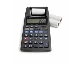 Vintage RadioShack Printing Calculator EC-65 Model 65-1002 Tested Works