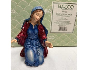 Set di statuine di ricambio per il presepe Enesco del 1997 con Maria e Gesù Bambino (codice articolo: 939625)