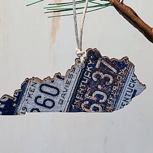 Kentucky Handmade Gift For Friend Road Trip Ornament Handmade Christmas Ornament Unique Adventure Kentucky Fridge Magnet Travel Gift