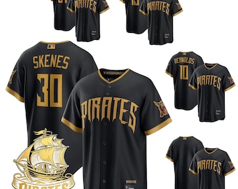 Personalized Pittsburgh Pirates Jersey 2026 City Connect ,Customized Stitched Name & Number Shirt Gift for Men Kids and Baseball Fans