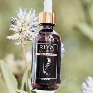 Natural Blend of BIOTIN, RICE  BRAN & Black Jamaican Castor Oil infused Oil for Healthy Hair