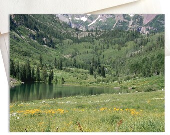 A Quiet Day – Majestic Aspen Valley Note Cards (Box of 8)